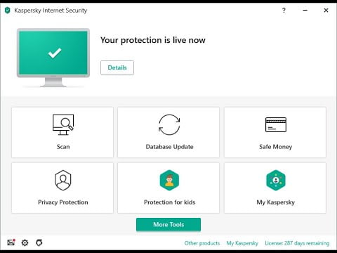 Key Kaspersky Internet Security 1